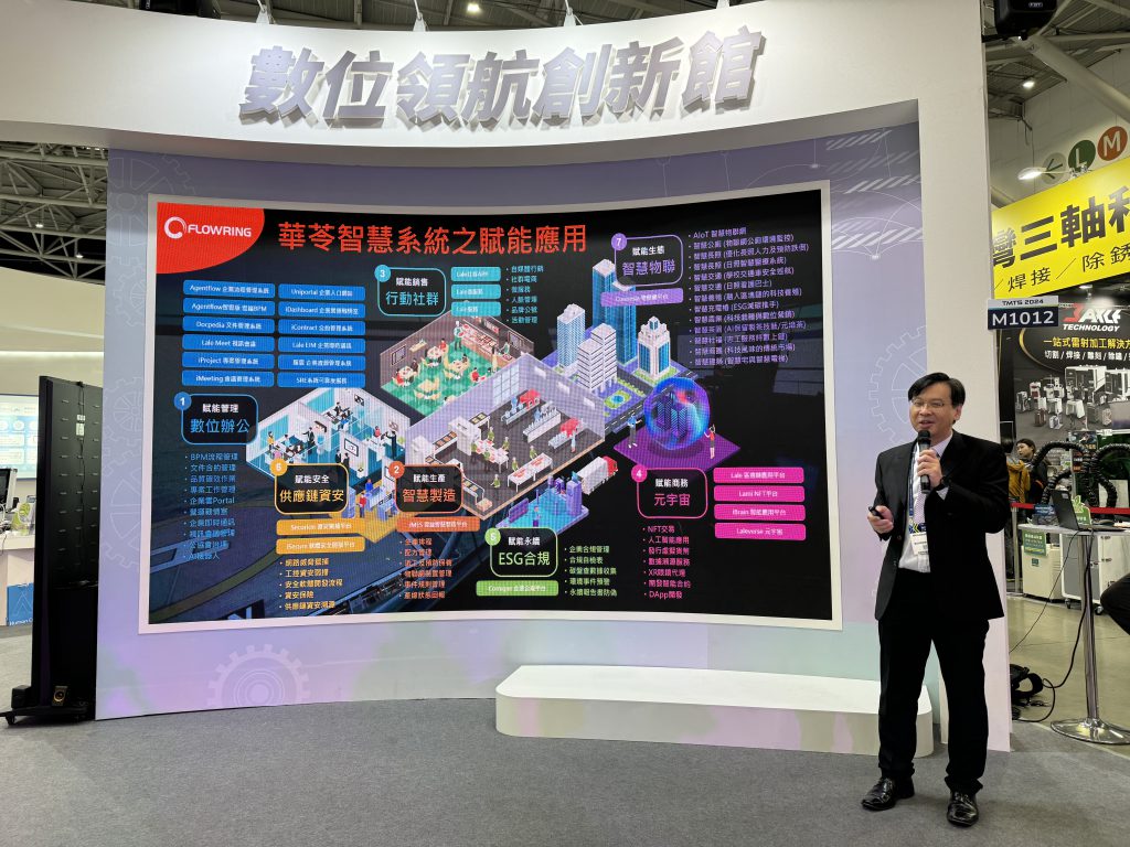 2024台灣國際工具機展(TMTS)揭幕，華苓展現智造創新技術- 華苓科技