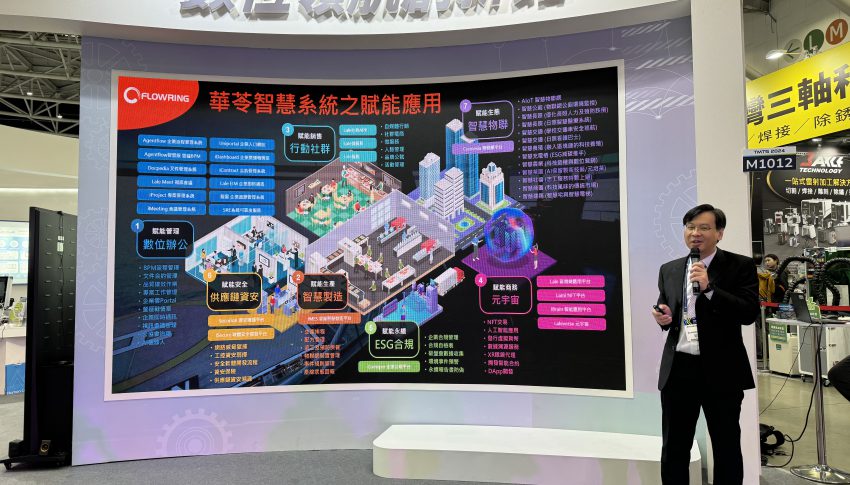 2024台灣國際工具機展(TMTS)揭幕，華苓展現智造創新技術